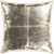 18" Metallic Champagne Box Stitched Square Throw Pillow - Polyester Filler - IMAGE 1