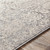 5.25' x 7.25' Vintage Style Brown and Ivory Rectangular Area Throw Rug - IMAGE 6