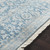 2.5' x 9' Traditional Style Blue and Gray Rectangular Area Throw Rug Runner - IMAGE 5