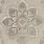 6' x 9' Persian Floral Style Gray and Beige Hand Tufted Wool Rectangular Area Throw Rug