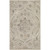 6' x 9' Persian Floral Style Gray and Beige Hand Tufted Wool Rectangular Area Throw Rug - IMAGE 1
