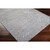 10' x 10' Contemporary Style Gray and Taupe Brown Square Area Throw Rug - IMAGE 5