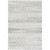 2' x 3' Distressed Tribal Bohemian Patterned Ivory and Gray Rectangular Machine Woven Area Rug - IMAGE 1