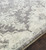2' x 3' Oriental Beige and Charcoal Gray Rectangular Area Throw Rug