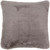 20" Silver Gray Solid Square Throw Pillow with Knife Edge - Poly Filled - IMAGE 1