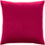 22" Fuschia Red Square Throw Pillow with Knife Edge - Down Filler - IMAGE 1