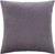 22" Charcoal Gray Square Throw Pillow with Knife Edge - Down Filler - IMAGE 2