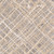 2' x 2.9' Mesh Gray and Beige Rectangular Area Throw Rug