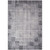 2' x 2.9' Crackled Gray and Ivory Rectangular Area Throw Rug - IMAGE 1