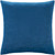 22" Navy Blue Square Throw Pillow with Knife Edge - Down Filler - IMAGE 2