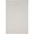 8' x 10' Solid Ivory Hand Loomed Rectangular Area Throw Rug - IMAGE 1