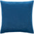 22" Navy Blue Stitched Square Throw Pillow with Knife Edge - Polyester Filler - IMAGE 1