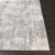 2' x 3' Distressed Finished Ivory and Gray Rectangular Polypropylene Area Throw Rug - IMAGE 6