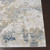 2'7" x 7'7" Abstract Patterned Blue and Gray Rectangular Machine Woven Rug Runner - IMAGE 3