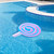 6' Inflatable Blue and Pink Swirl Lollipop Pool Float - IMAGE 2