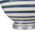 26.5" Blue and White Glazed Ceramic Body with White Linen Shade Table Lamp - IMAGE 3