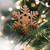 18.5" Winter Light Country Rustic Silver Glitter Snowflake Decorative Christmas Ornament - IMAGE 2