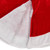 18" Red and White Traditional Mini Christmas Tree Skirt - IMAGE 4