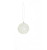 Winter Clear Shatterproof Christmas Ball Ornament 3.25" (80mm) - IMAGE 1