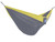 128" Gray and Yellow Heavy Duty Lightweight Traveler’s Nylon Hammock - IMAGE 1