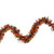 Mixed Tinsel Commercial Halloween Garland - 50' x 3" - Orange and Black - IMAGE 3