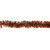 Mixed Tinsel Commercial Halloween Garland - 50' x 3" - Orange and Black - IMAGE 2