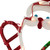 Lighted Santa Claus with Gift Sack Christmas Window Decoration - 17.5" - IMAGE 5