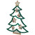 Lighted Christmas Tree with Stars Window Silhouette - 17.75" - IMAGE 5