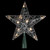 9" Lighted Silver Wire Star Christmas Tree Topper - White LED Lights - IMAGE 3