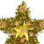 7" Lighted Gold Star Christmas Tree Topper - Clear Lights - IMAGE 4