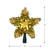 7" Lighted Gold Star Christmas Tree Topper - Clear Lights - IMAGE 5