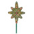 21" Lighted Gold Star of Bethlehem Christmas Tree Topper - Multicolor Lights - IMAGE 1