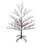 4' Pre-Lit Sakura Cherry Blossom Flower Artificial Tree - Pink LED Lights - IMAGE 1