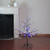 Pre-Lit Cherry Blossom Flower Artificial Tree - 4' - Multicolor LED Lights - IMAGE 1