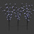 Pre-Lit Cherry Blossom Artificial Tree Branches - 2.5' - Pure White LED Lights - Set of 3 - IMAGE 3