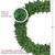 Commercial Lush Mixed Pine Artificial Christmas Wreath - 72" - Unlit - IMAGE 4