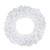Icy White Spruce Artificial Christmas Wreath - 48" - Unlit - IMAGE 1