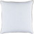 18" Pale Blue Solid Square Throw Pillow Cover - IMAGE 1