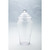 Hand Blown Glass Jar with Finial Lid - 19.5” - Clear - IMAGE 1