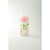 11" Dahlia Flower Hand Blown Glass Vase - IMAGE 1