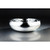 15.5” Silver Finish Hand Blown Glass Bowl Vase - IMAGE 1
