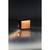 6” Glossy Brown Square Tabletop Glass Vase - IMAGE 1