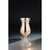 10.5" Rose Gold Mercury Glass Hurricane Candle Holder - IMAGE 1