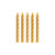 288 Gold Spiral Birthday Candles 2.25" - IMAGE 1