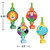 Club Pack of 48 Green and Orange Jungle Themed Blowout Party Noisemakers 5.25" - IMAGE 2