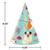 Cone Shaped Dogs Party Hats - 6.25" - Club Pack of 48 - IMAGE 2