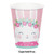Club Pack of 96 White and Pink Bunny Themed Hot and Cold Party Cups 9 oz. - IMAGE 2