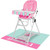 Pack of 6 Pink and Teal Green Bunny Party 1st Birthday High Chair Kits - IMAGE 1
