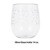 Pack of 6 Clear Iridescent Polka Dots Stemless Wine Glasses 3.5" - IMAGE 2