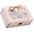Distressed Rectangular Musical Box - 6" - Blush Pink - IMAGE 1